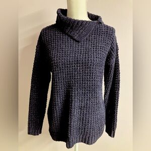 Christopher & Banks Women’s Sweater, Medium, Dk. Grayish-Blue, Long Sleeves